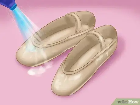 Image titled Break in Leather Ballet Shoes Step 2