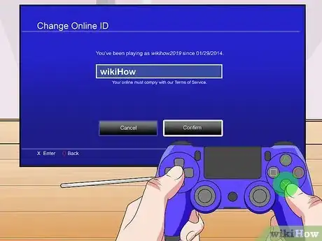 Image titled Change Your Name on PS4 Step 11