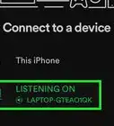 Sync a Device With Spotify