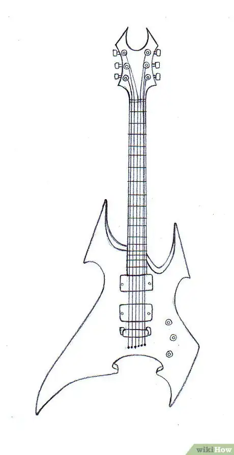 Image titled Draw Guitars Step 12