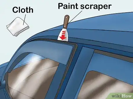 Image titled Use a Coat Hanger to Break Into a Car Step 3