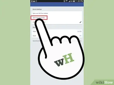 Image titled Sync Photos from Your Mobile to Facebook Step 8