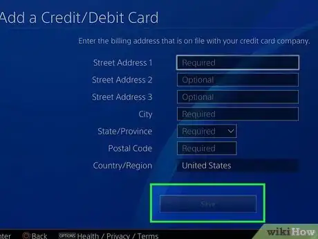 Image titled Add a Credit Card to the PlayStation Store Step 11