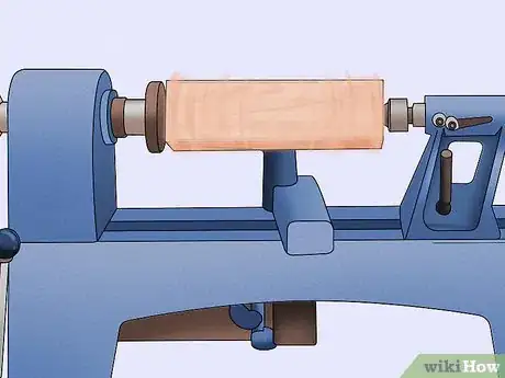 Image titled Use a Wood Lathe Step 11