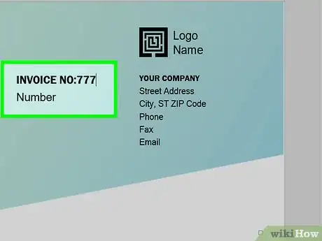 Image titled Make Invoices in Word Step 12