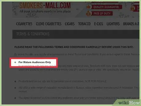 Image titled Buy Cigarettes Online Quickly Step 9