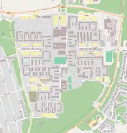 Map of Ålidhem, from OpenStreetMap