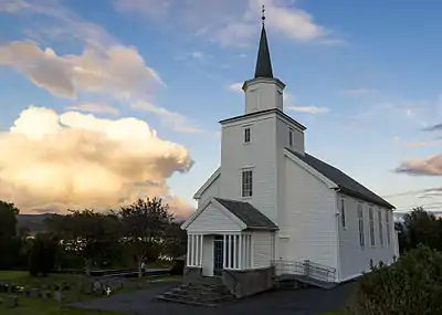 View of the village church