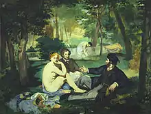 Édouard Manet, The Luncheon on the Grass, c. 1863-1868