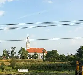 Serbian church in Becicherecu Mic