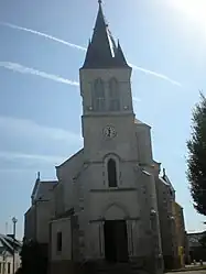 The church in Camoël