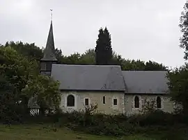 The church in La Poterie-Mathieu