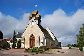 The church in Fresné-la-Mère