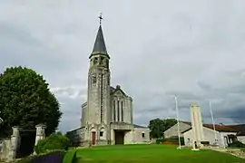 church and war memorial