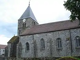 The church in Pouilly-en-Bassigny