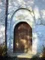 Door for Cagots in the Church of Saint-Aubin in Saint-Aubin, Landes.