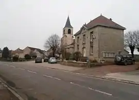 The church in Nitry