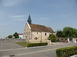 The church in Gellainville