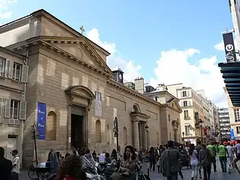 The facade on rue Caumartin (1783)