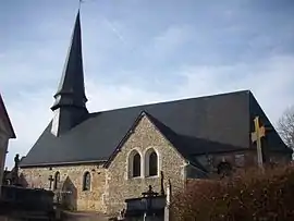 The church in Bézu-la-Forêt