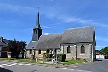 Saint-Sauveur church in Monnai