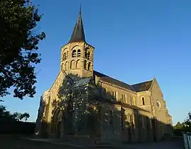 The church in Saint-Sulpice