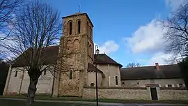 The church of Saint-Pierre, in Saint-Pierre-les-Étieux