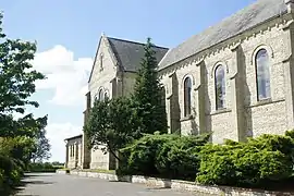 The church in Bernières