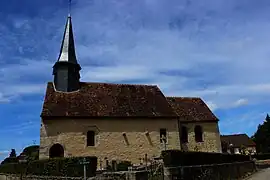 The church in Cerisé