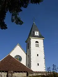 The church in Jaudrais