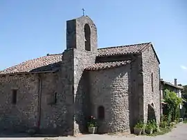 The church in Saint-Apollinaire-de-Rias