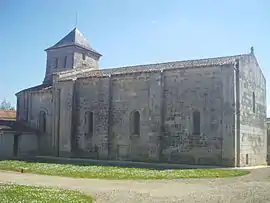 The church in Sainte-Ouenne