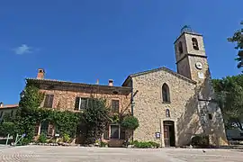 The church of Saint-Pons in Le Rouret