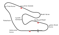 The Österreichring (in 1972)