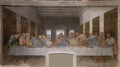 Leonardo da Vinci's Last Supper, 1498