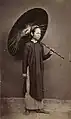 Photo of a Vietnamese man in the book "Voyage de l’Égypte à l’Indochine" by Hippolyte Arnoux and Émile Gsell