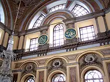 Interior of the Dolmabahçe Mosque