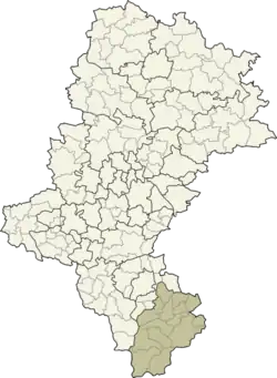 Location within Silesian Voivodeship