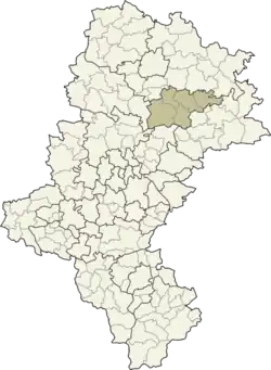 Location within Silesian Voivodeship