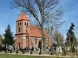 Parish church of Saint John the Baptist, built turn 13th-14th century.