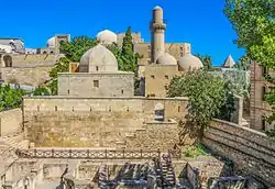 Palace of the Shirvanshahs in Azerbaijan, 13-th-15th centuries. It is a UNESCO World Heritage Site.