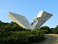 The Interrupted Flight is a part of Šumarice Memorial Park dedicated to the hundreds of children murdered by German Nazis on 21 October 1941 in Kragujevac massacre, 1963