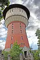 Water tower at the Alīses street 4, Riga. Built in 1910