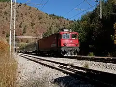 ŽS 461-013 on the Belgrade–Bar railway.