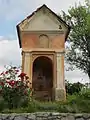 Shrine opposite the former fire station in Žažar