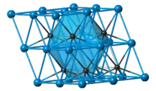 α-Tungsten carbide in the unit cell