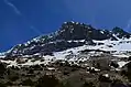 Snowy landscape of Mt. Tymphe