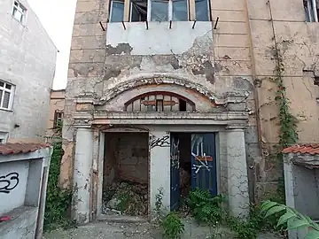 Portal of the former plant Nr 2 at Warminskiego street