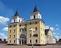 Station building of Bakhmach-Pasazhyrsky railway station