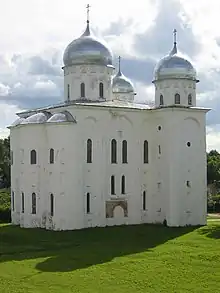 St.George's Cathedral of Yuriev Monastery near Veliky Novgorod (1119)